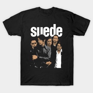 史上最も激安 Rock Suede Shirt Band Suede T-shirt 1994-95